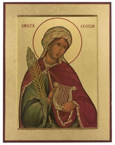 Ikona Święta Cecylia