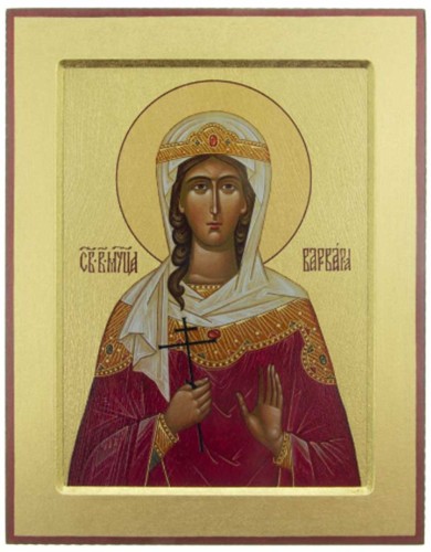 ikona Święta Barbara