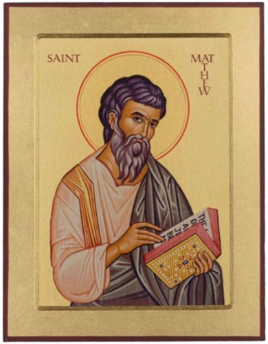 ikona Święty Mateusz