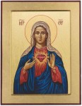 Ikona Przenajświętsze Serce Maryi