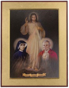 Ikona JUT Św. Faustyna Jan Paweł II