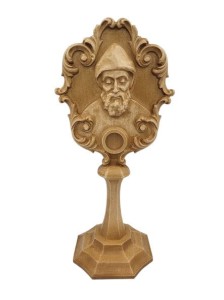 Relikwiarz drewniany św. Charbel 