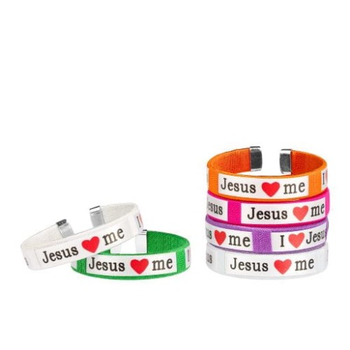 Bransoletka na rękę I love Jezus-1