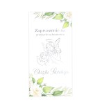 Zaproszenie na Chrzest Święty - 10 szt.