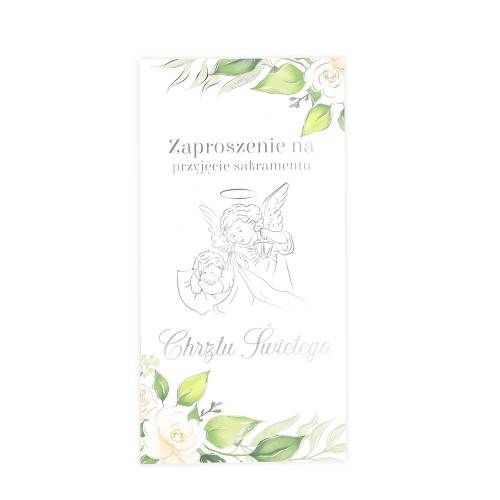 zaproszenie na przyjęcie Sakramentu Chrztu