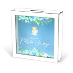 Skarbonka niebieska - pamiątka Chrztu Świętego 