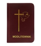 Modlitewnik mały złocony - bordo. 