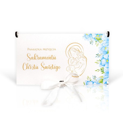 pudełko pamiątkowe na chrzest