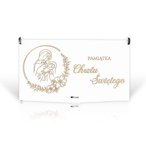 pudełko na prezent chrzcielny