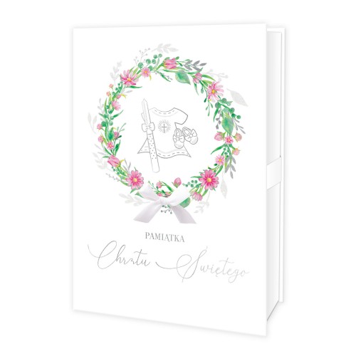 pudełko prezentowe na chrzest