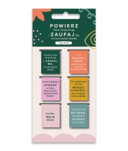 Zakładki magnetyczne do książki Powierz Panu swoją drogę i zaufaj Mu