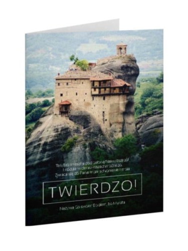 Kartka składana – Ten kto mieszka