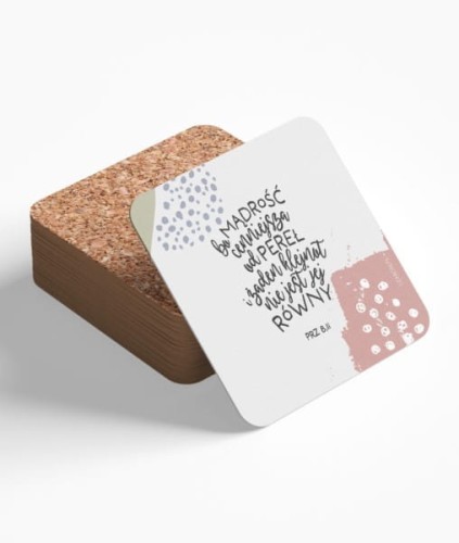 Podstawka korkowa – Bo mądrość cenniejsza