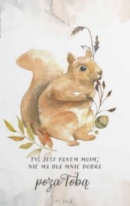 Magnes na lodówkę – Wiewiórka