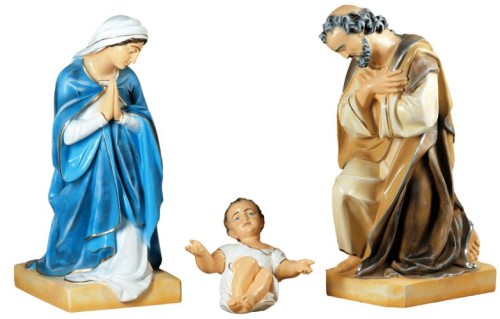 Święta Rodzina - figura do szopki 90 cm/SI 311