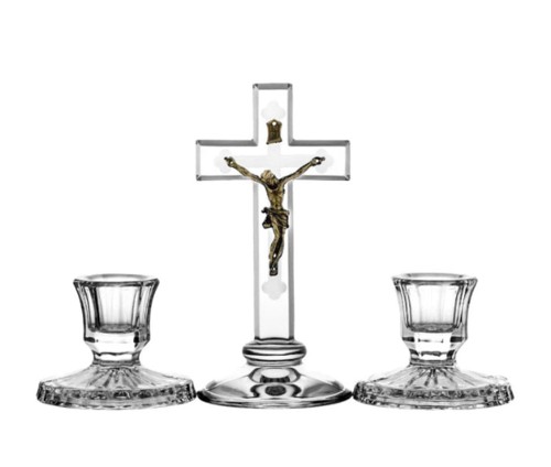 zestaw kolędowy z kryształu