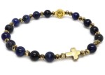 Różaniec bransoletka - sodalit KL8934