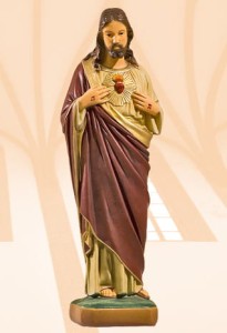 Serce Pana Jezusa figura 40 cm