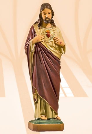 Serce Pana Jezusa figura 40 cm