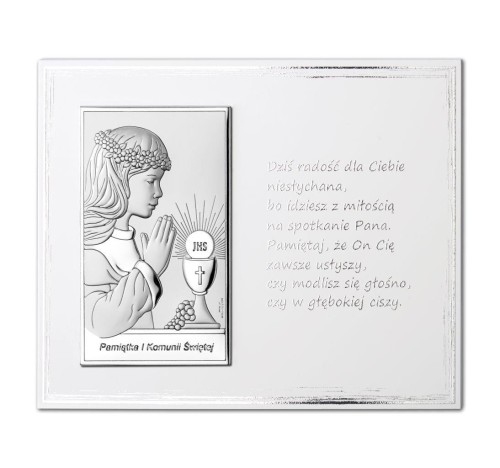 pamiątka komunii dla dziewczynki
