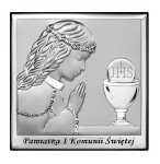 Obrazek posrebrzany dla dziewczynki 