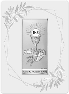 Obrazek pierwszokomunijny W/6802FO/2X - panel pamiątkowy
