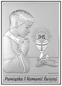 Obrazek pierwszokomunijny dla chłopca W/6795