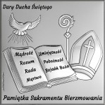 Pamiątka Bierzmowania - Dary Ducha Świętego W/6765S