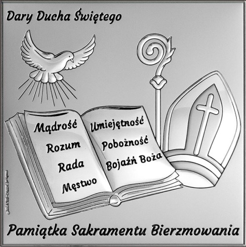 pamiątka bierzmowania