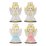 Aniołek stojący- drewniany