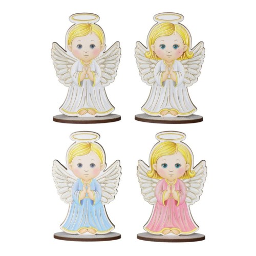 Aniołek stojący- drewniany