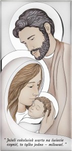 Wizerunek Przenajświętszej Rodziny W/6810COL