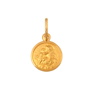 Złoty medalik Święty Antoni