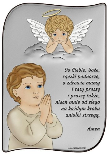 obrazek z modlitwą dla dziecka