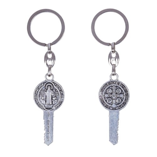 Brelok św. Benedykt - klucz