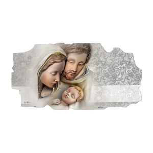 Wizerunek Świętej Rodziny - obraz na drewnie 