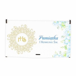 Pudełko drewniane pamiątka I Komunia Świętej