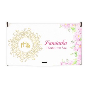 Pudełko drewniane pamiątka I Komunia Świętej