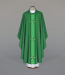 Ornat z pasem zielony 1-518-33