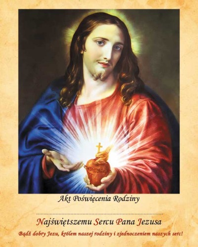 Akt poświęcenia rodziny Najświętszemu Sercu Pana Jezusa-1
