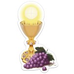 Emblemat eucharystyczny, dekoracja okienna - Boże Ciało