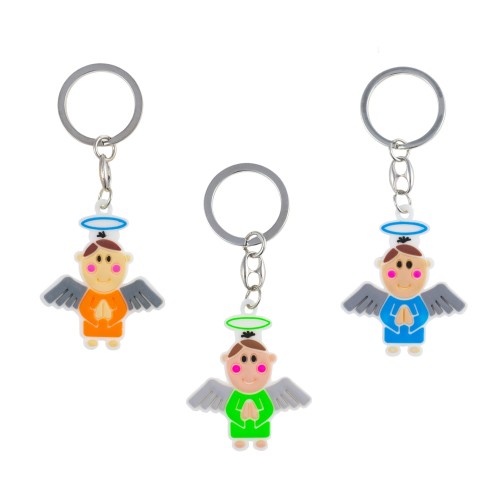 Brelok gumowy kolorowy aniołek