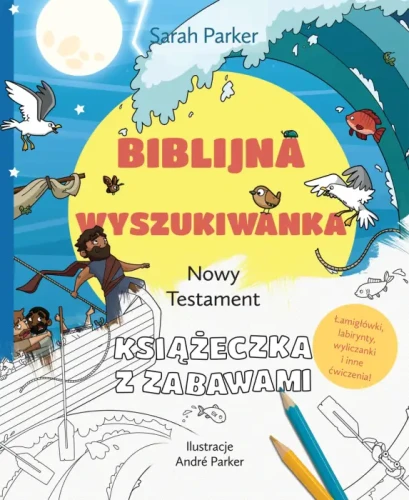 Biblijna wyszukiwanka. Nowy Testament. Książeczka z zabawami-1