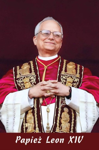 pocztówka papież Leon XIV-1
