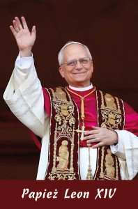 Obrazek format 20 x 25 cm - papież Leon XIV