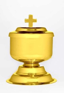 Lavabo vasculum mosiężne złocone LV022a