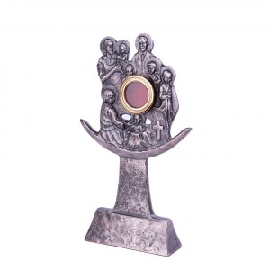 Relikwiarz mosiężny RLK064 - Rodzina Ulmów