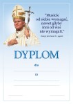 Dyplom religijny ogólny z "Musicie od siebie wymagać ..." JPII