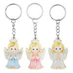 Brelok do kluczy kolorowy aniołek 