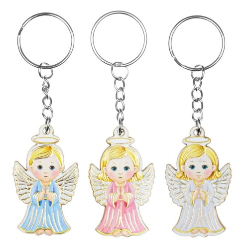 Brelok do kluczy kolorowy aniołek